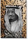 King Salman Bin Abdul Aziz Wall Art Multicolour 40x60cm