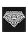 Diamond MDF Wall Art Multicolour 30x30centimeter