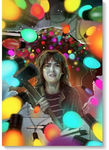 Stranger Things Wall Art Multicolour 40x60cm