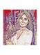 Elissa MDF Wall Art Multicolour 30x30cm
