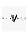 Vikings MDF Wall Art Multicolour 30x30cm