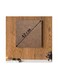 Saudi Proverbs MDF Wall Art White/Black 30x30cm