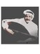 Talal Maddah Themed Wall Art Black/White/Beige 30x30cm