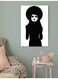 Woman Wall Art Multicolour 40x60cm