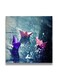 Decorative MDF Wall Art Painting Multicolour 30 x 30cm