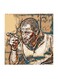 George Wassouf MDF Wall Art Multicolour 30x30centimeter