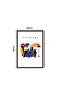 Wall Posters with Opening Scene from Friends TV Series and Black Frame - Wall Arts Home D&eacute;cor Photo Frames - 40x55cm