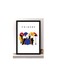 Wall Posters with Opening Scene from Friends TV Series and Black Frame - Wall Arts Home D&eacute;cor Photo Frames - 40x55cm
