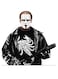 Sting Wrestler Themed Wall Art White/Black/Beige 30x30cm