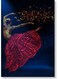 Woman Calligraphy Wall Art Multicolour 40x60cm