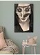Woman Wall Art Multicolour 40x60cm