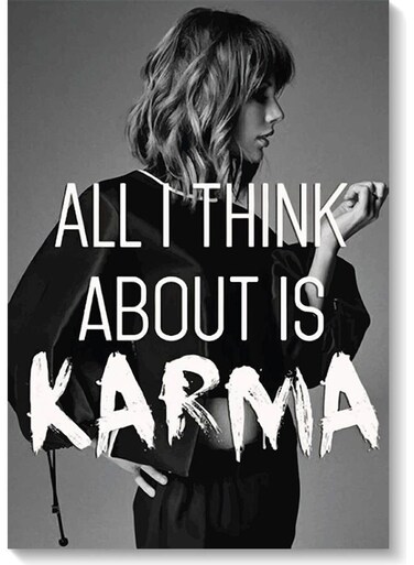 Karma Wall Art Multicolour 40x60cm