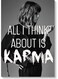 Karma Wall Art Multicolour 40x60cm