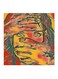 Silence Printed MDF Wall Art Painting Multicolour 30x30cm