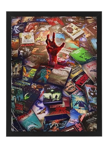 Digital Wall Art Poster Frame Buried In Horror 30X40 cm