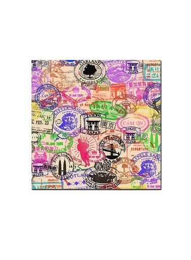 Seals Wall Art Painting Multicolour 30 x 30cm