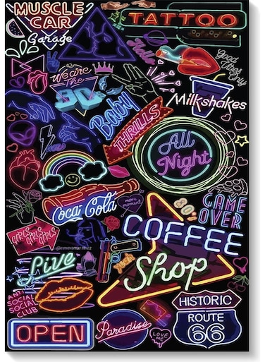 Decorative Wall Art Painting Multicolour 40 x 60cm