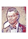 Leonardo Dicaprio MDF Wall Art Multicolour 30x30centimeter