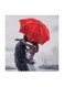 Love MDF Wall Art Multicolour 30x30cm