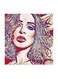 Angham MDF Wall Art Multicolour 30x30cm
