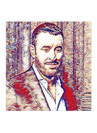 Kadim Al Sahir Themed MDF Wall Art Multicolour 30x30cm