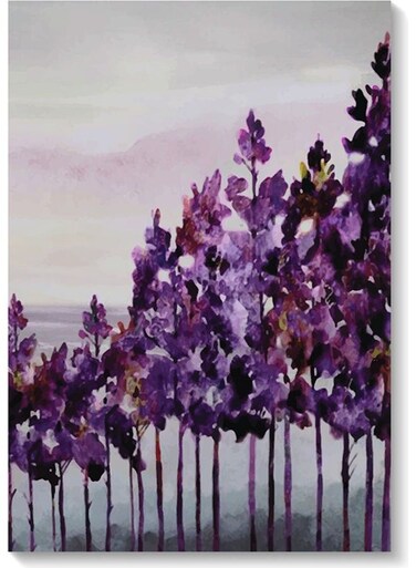 Trees Wall Art Multicolour 40x60cm