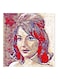 Shadia MDF Wall Art Multicolour 30x30cm