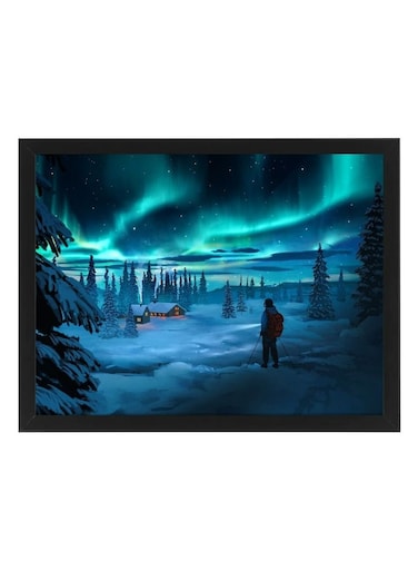 Digital Wall Art Poster Frame Heading Home 30X40 cm