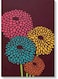Flowers Wall Art Multicolour 40x60cm