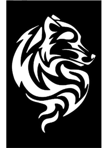 Wall Art Black 20cm