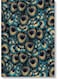 Peacock Printed Wall Art Blue/Beige 40x60cm