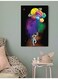 Astronaut Wall Art Multicolour 40x60cm