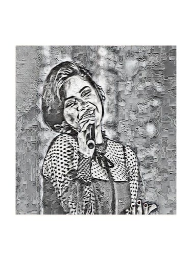 Sherine MDF Wall Art Multicolour 30x30centimeter
