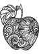Wall Art Black 20cm