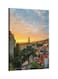 Sun Set Printed Framed Canvas Wall Art Orange/Grey/Beige 60x80centimeter