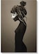 Woman Wall Art Multicolour 40x60cm