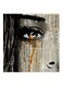Crying Woman MDF Wall Art Multicolour