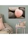 Love Heart Printed Wall Art Multicolour 40x60cm