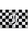 Juventus FC Wall Art Black/White 40x60cm