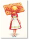 Biscuit Wall Art Multicolour 40x60cm