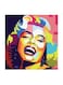Marilyn Monroe MDF Wall Art Multicolour 30x30centimeter