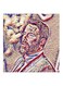 Ben Affleck MDF Wall Art Multicolour