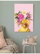 Flowers Wall Art Multicolour