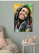 Bob Marley Wall Art Multicolour 40x60cm