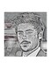 Zac Efron MDF Wall Art Multicolour 30x30cm