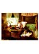 Printed Decorative Wall Art Plate Multicolour 20cm