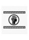 Modern MDF Wall Art Black/White 30 x 5 x 30cm
