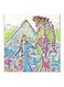 Women With Camel MDF Wall Art Painting Multicolour 30x30cm