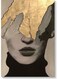 Decorative Wall Art Painting Grey/Black/Gold 40x60cm