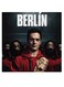 Money Heist Berlin Wall Art Red/Beige/White 30x30cm